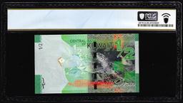 2014 Kuwait 1/2 Dinar Note Pick# 30a PCGS Superb Gem Uncirculated 68PPQ