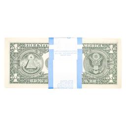 Pack of (100) Consecutive 2013 $1 Federal Reserve Notes San Francisco