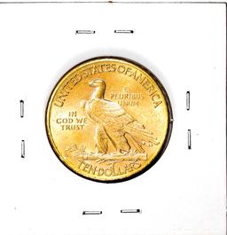 1910-D $10 Indian Head Eagle Gold Coin