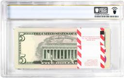 Pack of 2017A $5 Federal Reserve STAR Notes Atlanta Fr.1998-F* PCGS Gem UNC 66PPQ