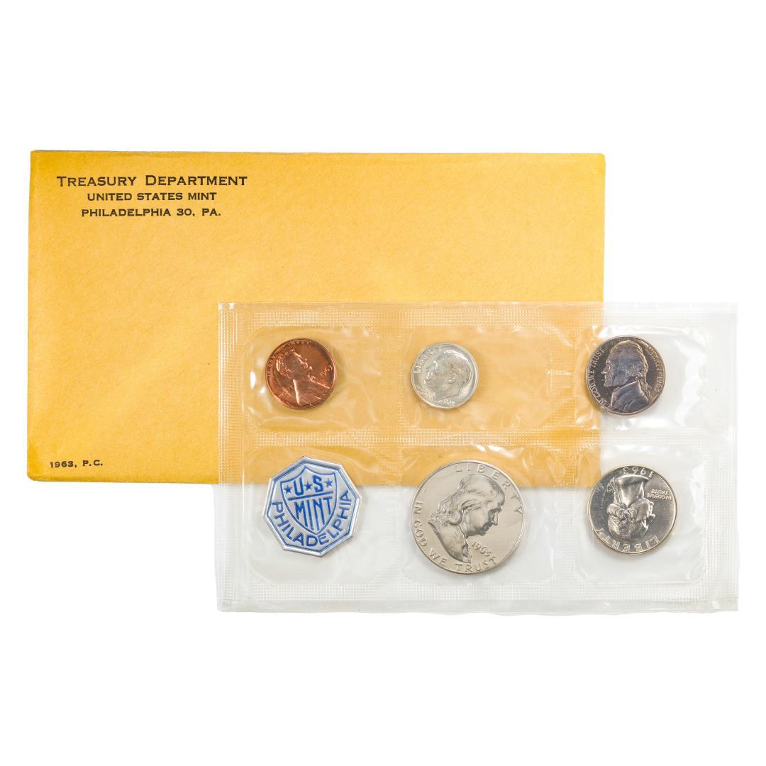 1963 (5) Coin Proof Set in Envelope