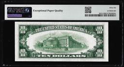 1950B $10 Federal Reserve Note Philadelphia Fr.2012-C PMG Gem Uncirculated 66EPQ