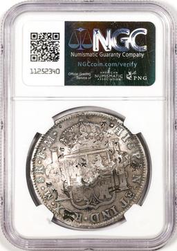 1796MO FM Mexico 8 Reales Silver Coin NGC Chopmarked