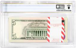 Pack 2017A $5 Federal Reserve STAR Notes Atlanta Fr.1998-F* PCGS Superb Gem UNC 67PPQ