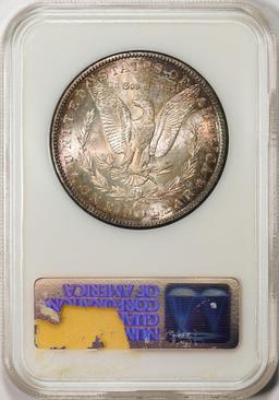 1889-S $1 Morgan Silver Dollar Coin NGC MS64 Old Fatty Holder