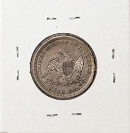 1841 Seated Liberty Quarter Coin