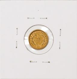 1853 $1 Liberty Head Gold Dollar Coin