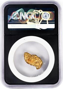 6.07 Gram Alaska Gold Nugget NGC Vaultbox Unvaulted