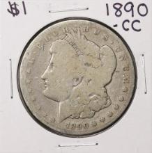 1890-CC $1 Morgan Silver Dollar Coin