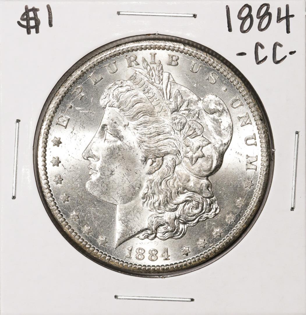 1884-CC $1 Morgan Silver Dollar Coin