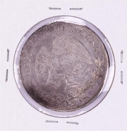 1915 Mexico Guerrero Campo Morado 2 Pesos Silver Coin