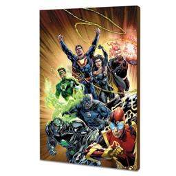 DC Comics "Justice League #24" Limited Edition Giclee on Canvas