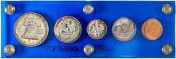 1953 (5) Coin Proof Set Great Toning