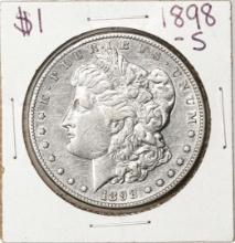 1898-S $1 Morgan Silver Dollar Coin