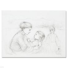 Edna Hibel (1917-2014) "Playful Mother and Baby" Limited Edition Lithograph on Paper