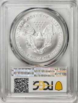 1997 $1 American Silver Eagle Coin NGC MS70