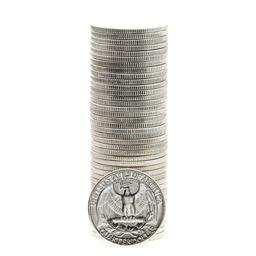 Roll of (40) Brilliant Uncirculated 1957 Washington Quarter Coins