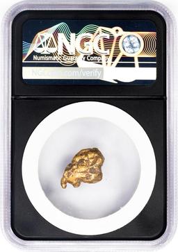 5.25 Gram Alaska Gold Nugget NGC Vaultbox Unvaulted