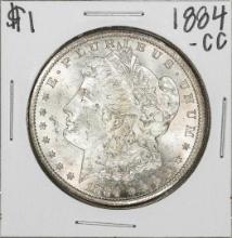 1884-CC $1 Morgan Silver Dollar Coin