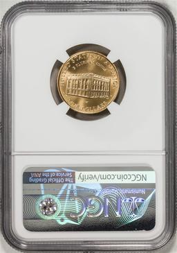 2001-W $5 Capitol Visitor Center Commemorative Gold Coin NGC MS70