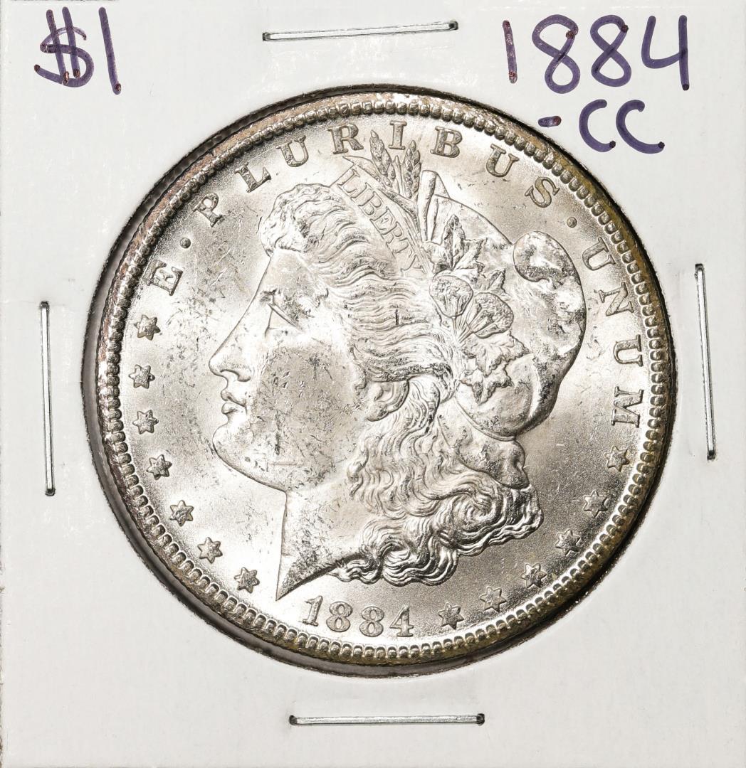 1884-CC $1 Morgan Silver Dollar Coin