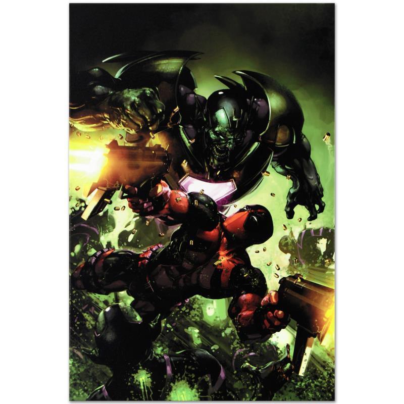 Marvel Comics "Deadpool #3" Limited Edition Giclee On Canvas