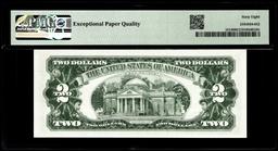 1963 $2 Legal Tender Note Fr.1513 PMG Superb Gem Uncirculated 68EPQ