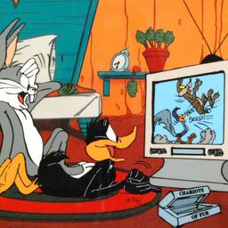 Chuck Jones (1912-2002) "Just Fur Laughs" Limited Edition Sericel