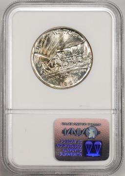 1928 Oregon Trail Commemorative Half Dollar Coin NGC MS65