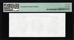 Circa 1970's Washington Center Giori Test Note PMG Superb Gem Uncirculated 68EPQ