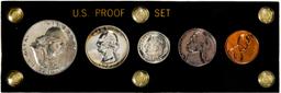 1961 (5) Coin Proof Set Amazing Toning