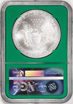 2004 $1 American Silver Eagle Coin NGC MS70 From US Mint Sealed Box Green Core