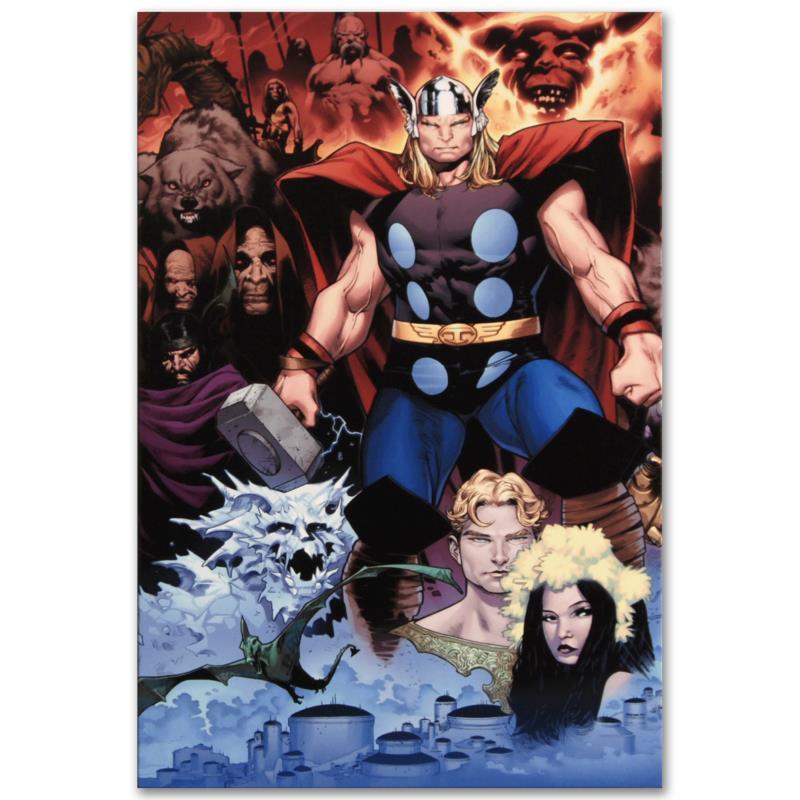 Marvel Comics Limited Edition Giclee On Canvas