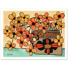 Avi Ben-Simhon "Autumn" Limited Edition Serigraph On Paper