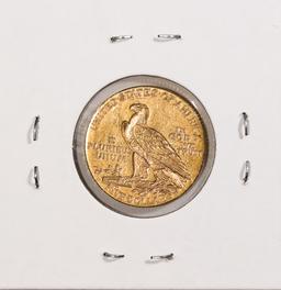 1909-D $5 Indian Head Half Eagle Gold Coin