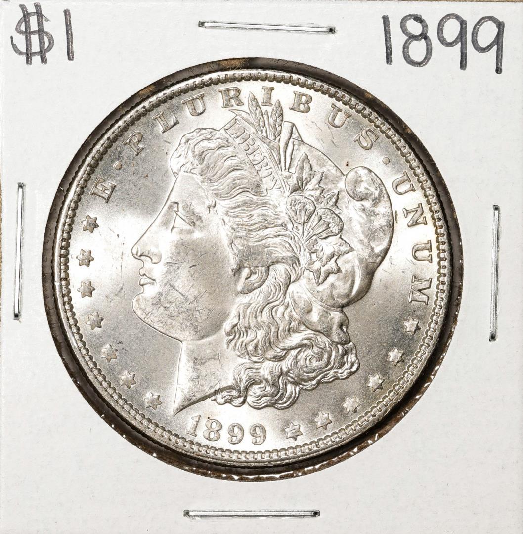 1899 $1 Morgan Silver Dollar Coin