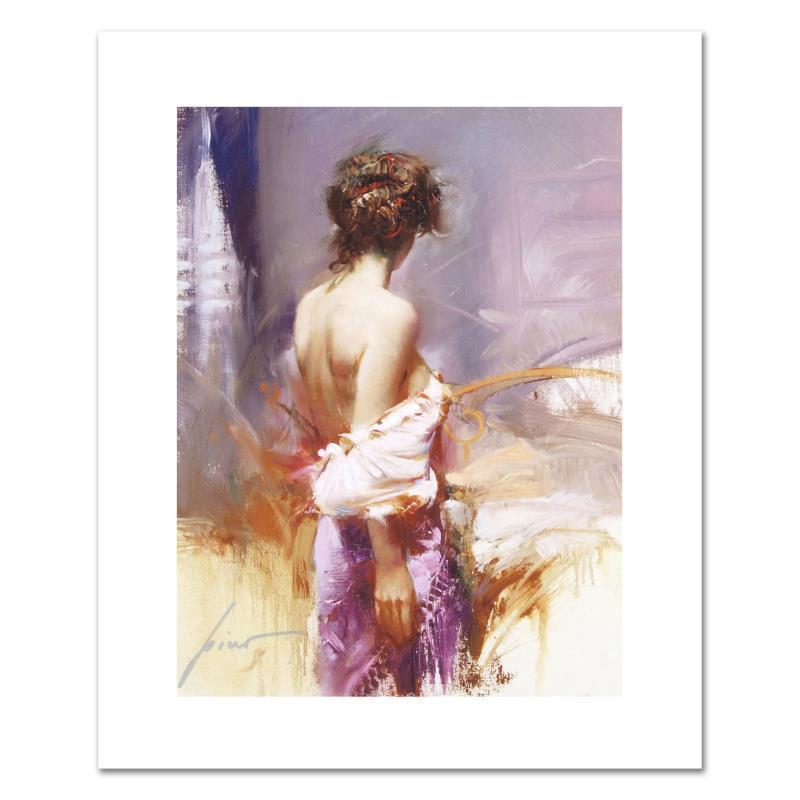 Pino (1939-2010) "Twilight" Limited Edition Giclee On Canvas