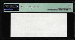 Circa 1970's Lincoln Memorial Giori Test Note PMG Gem Uncirculated 66EPQ