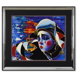 Martiros Manoukian "Wistful Beauty" Limited Edition Mixed Media on Paper