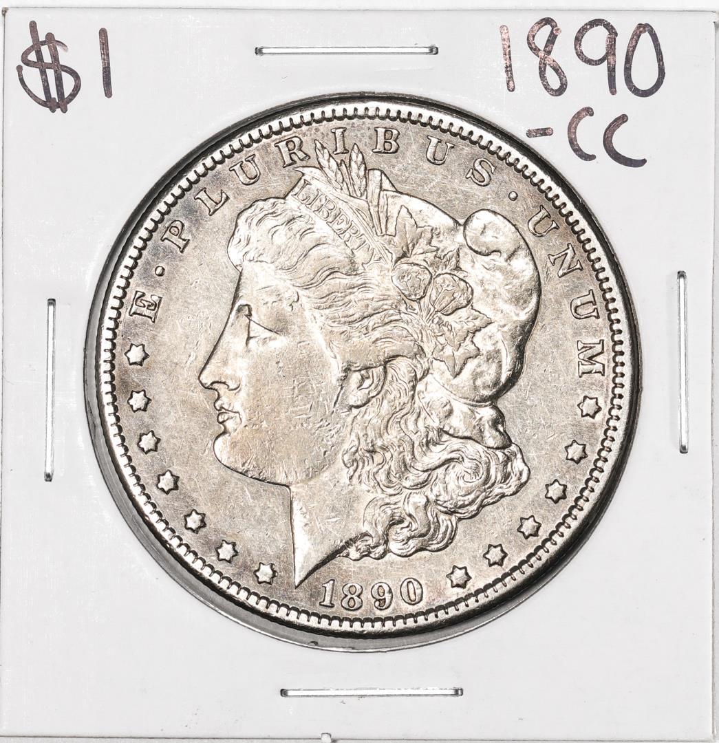 1890-CC $1 Morgan Silver Dollar Coin