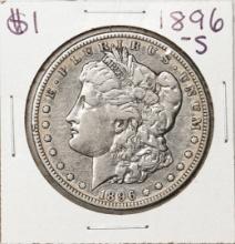 1896-S $1 Morgan Silver Dollar Coin