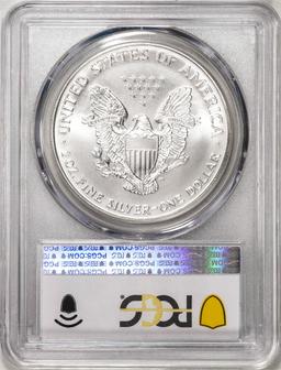 1999 $1 American Silver Eagle Coin PCGS MS70