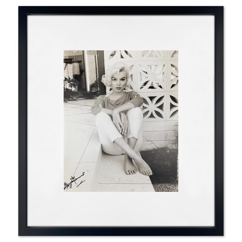 George Barris (1922-2016) "Marilyn Monroe" Original Photo On Paper