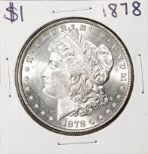 1878 7TF $1 Morgan Silver Dollar Coin