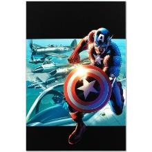 Marvel Comics "Captain America: Man Out Of Time #2" Limited Edition Giclee On Canvas