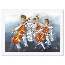 Victor Spahn "Cellists Trio" Limited Edition Lithograph on Paper