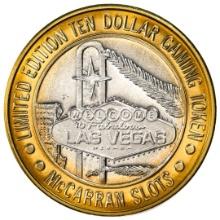 .999 Silver McCarran International Airport Las Vegas, NV $10 Limited Gaming Token