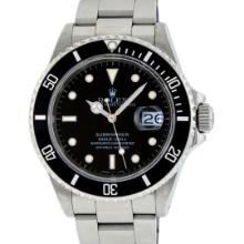 Rolex Mens Stainless Steel Submariner Wirstwatch