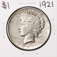 1921 $1 Peace Silver Dollar Coin