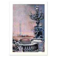 Antonio Rivera "Pont Alexandre" Print Lithograph on Paper